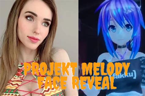 melody face reveal|Projekt Melody Face Reveal